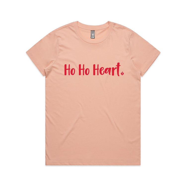 Ho Ho Heart - women's t-shirt