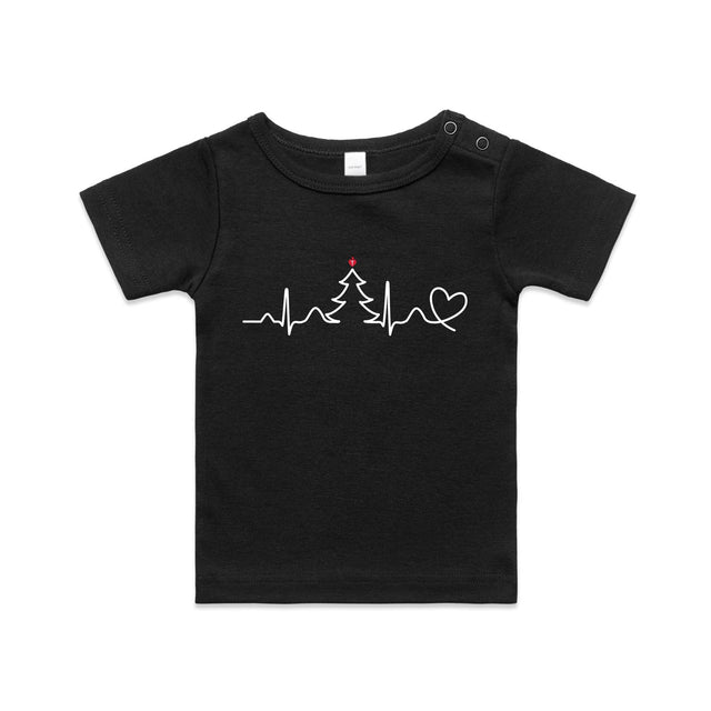 Seasonal Heartbeat - baby tee