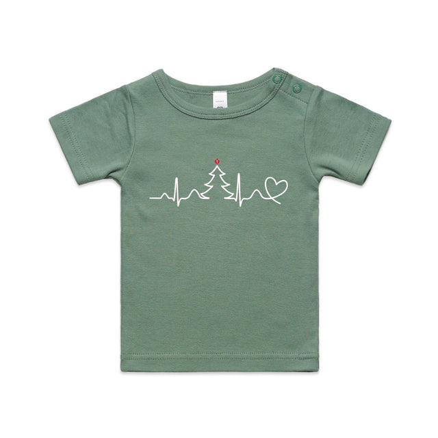Seasonal Heartbeat - baby tee