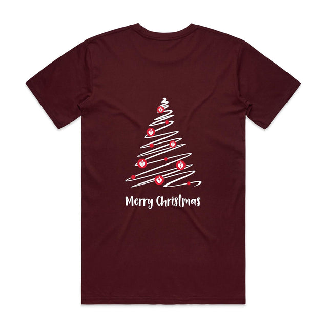 Christmas Tree of Hearts - unisex t-shirt