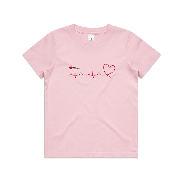 Heartbeat line - kid's t-shirt