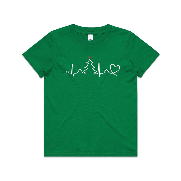 Seasonal Heartbeat - kid's t-shirt