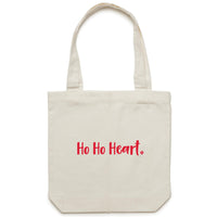 Ho Ho Heart – tote bag
