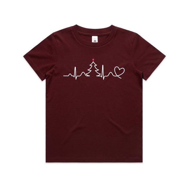 Seasonal Heartbeat - kid's t-shirt