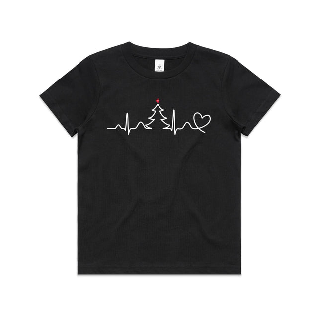 Seasonal Heartbeat - kid's t-shirt