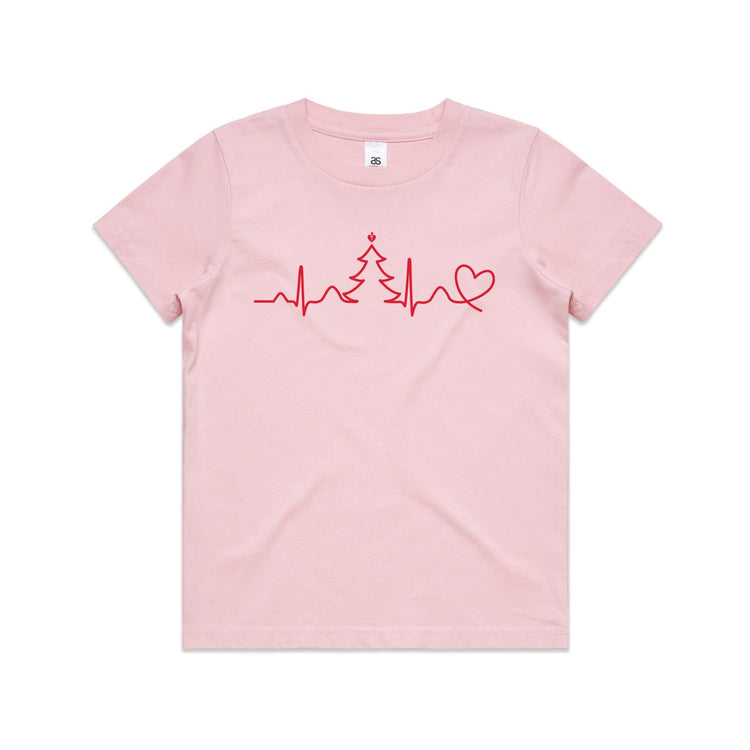 Seasonal Heartbeat - kid's t-shirt
