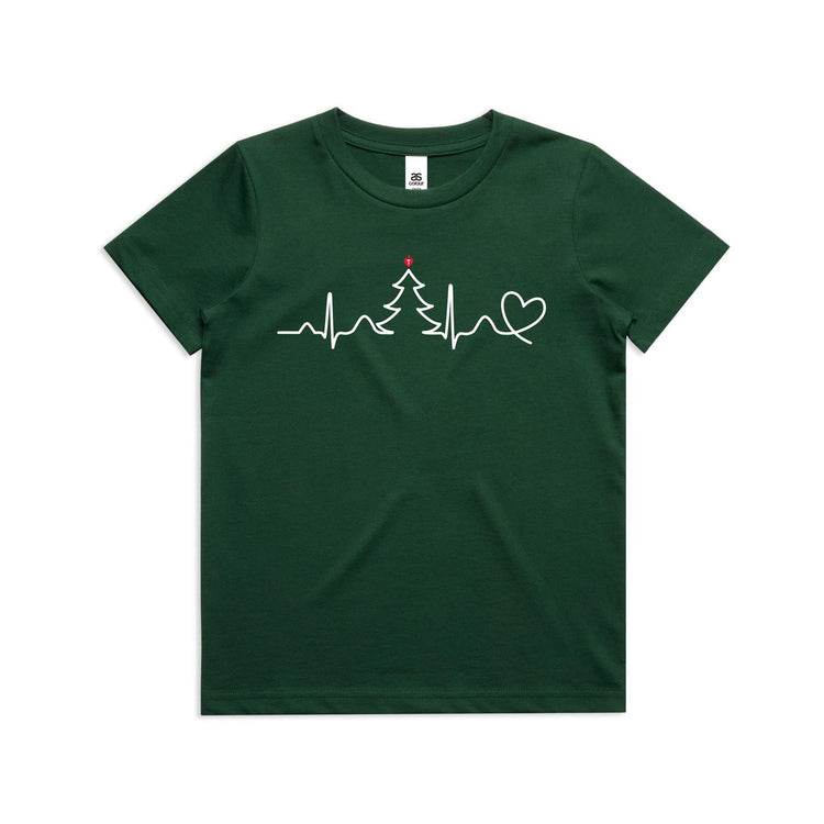 Seasonal Heartbeat - kid's t-shirt