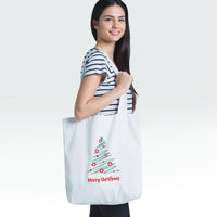 Christmas Tree of Hearts - tote bag