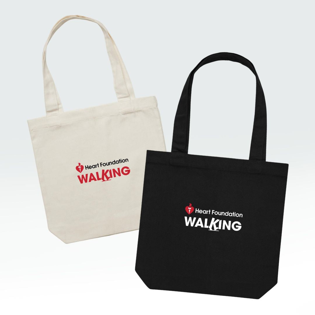 Heart Foundation Walking - tote bag