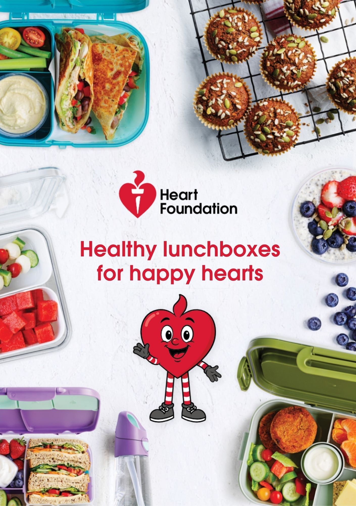 Heart Healthy Lunch box Recipes Book (test 2 books)