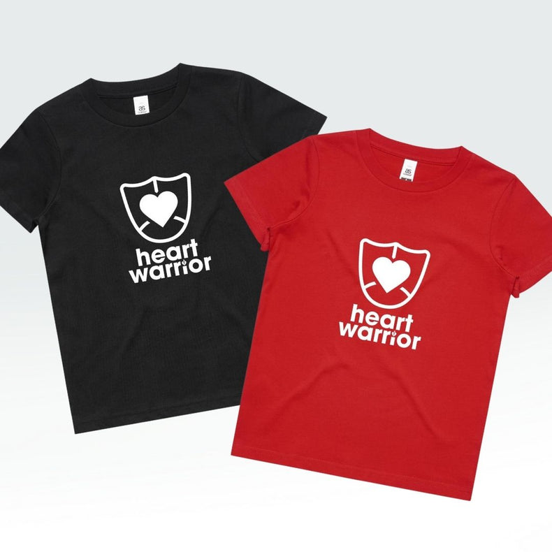 Heart warrior - kid's t-shirt