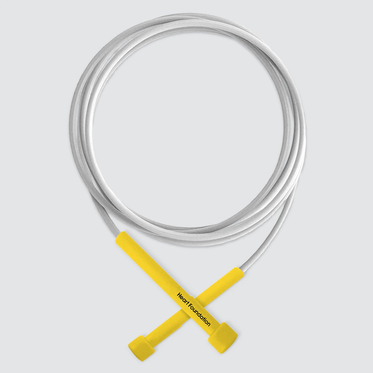 Skipping Rope 5.0 Metre Length Yellow 13.5cm Handle