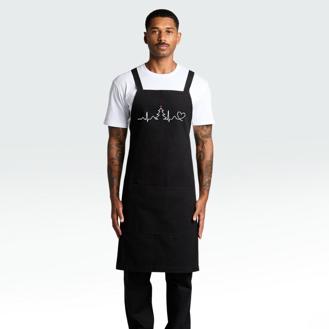 Seasonal Heartbeat - apron