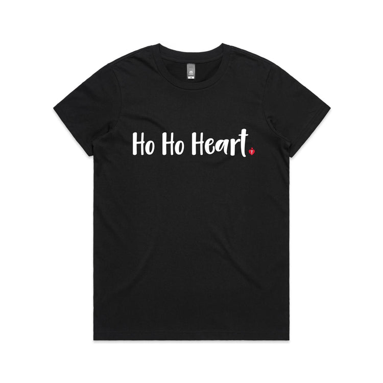 Ho Ho Heart - women's t-shirt