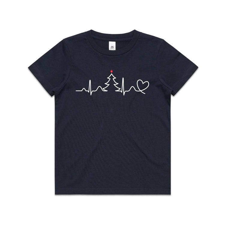 Seasonal Heartbeat - kid's t-shirt