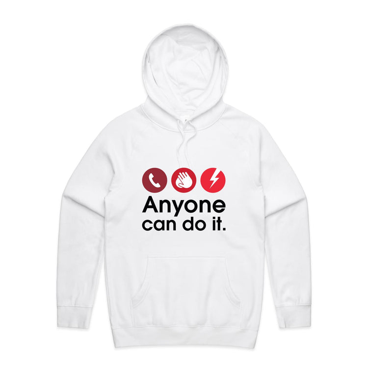 Call. Push. Shock - unisex hoodie