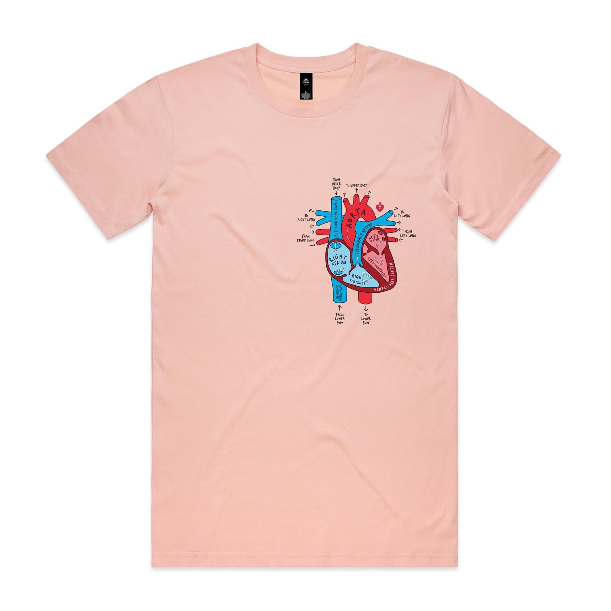 Anatomical heart - unisex t-shirt – National Heart Foundation of