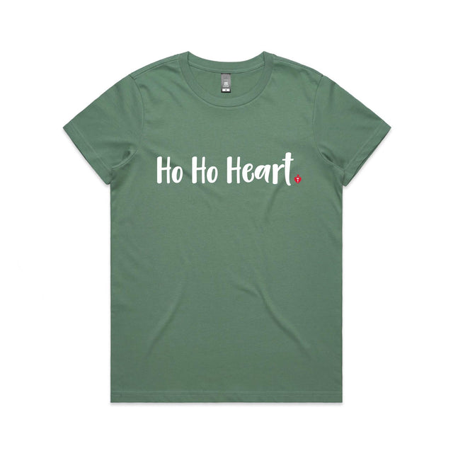 Ho Ho Heart - women's t-shirt