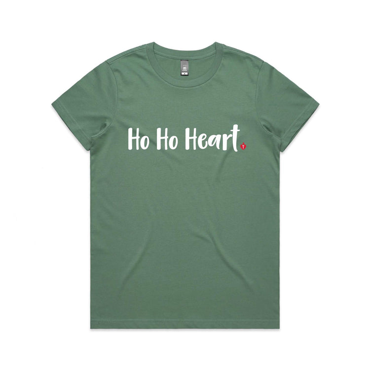 Ho Ho Heart - women's t-shirt