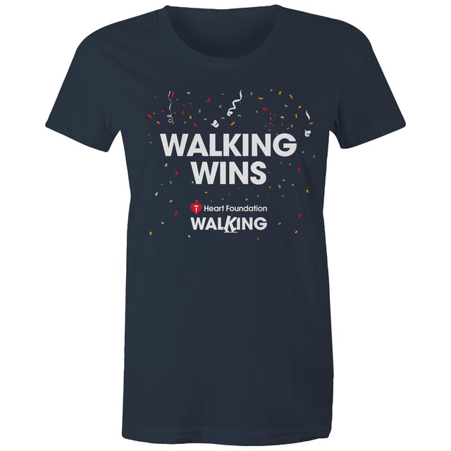 Walking Wins – women's t-shirt