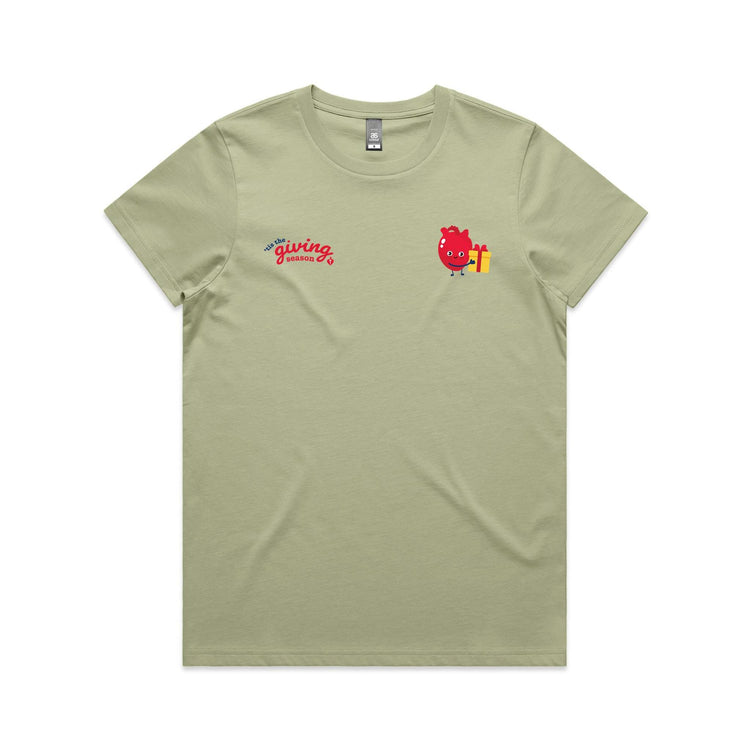 Tis the Giving Season Mini - women's t-shirt
