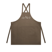 Seasonal Heartbeat - apron