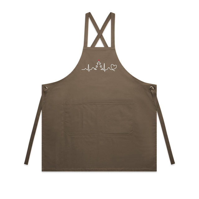 Seasonal Heartbeat - apron