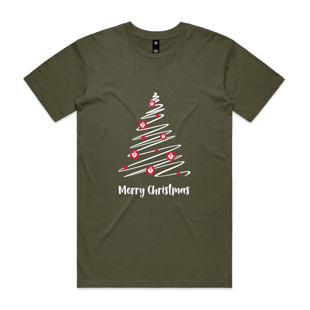Christmas Tree of Hearts - unisex t-shirt