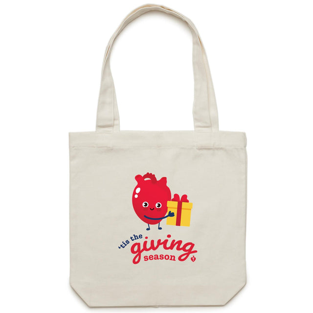 Tis the Giving Season - tote bag