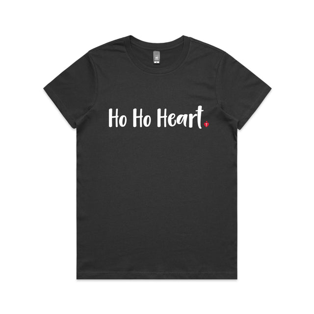 Ho Ho Heart - women's t-shirt