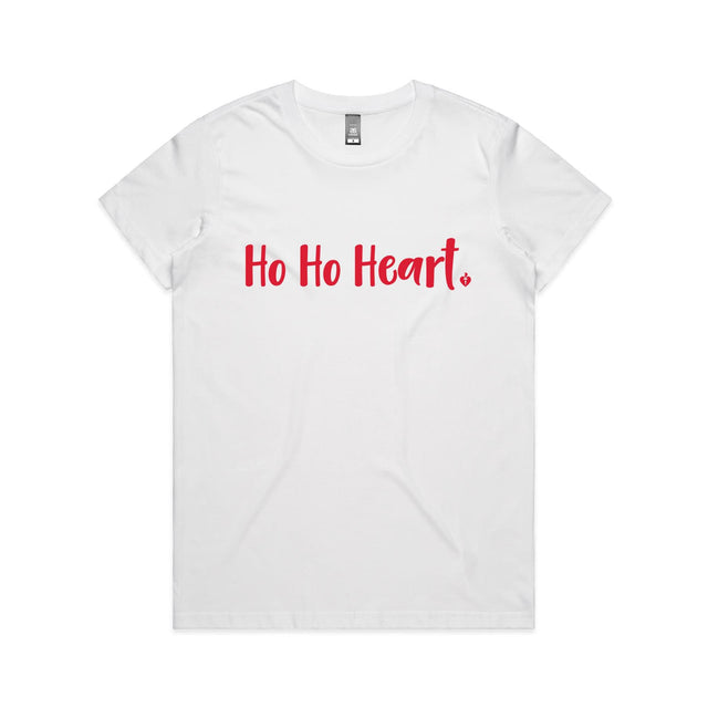 Ho Ho Heart - women's t-shirt