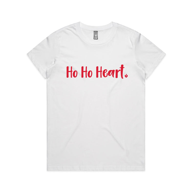 Ho Ho Heart - women's t-shirt