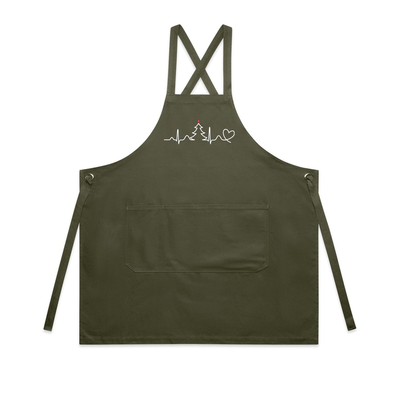 Seasonal Heartbeat - apron