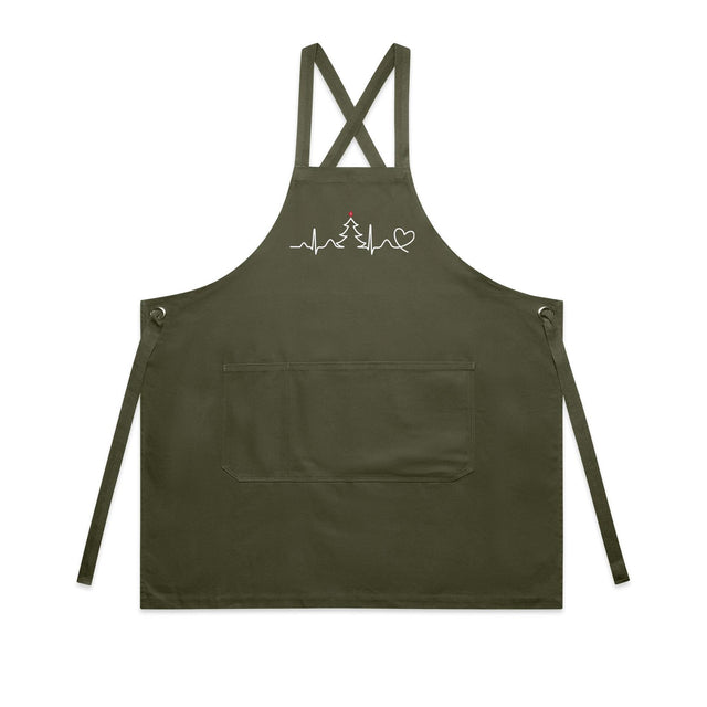 Seasonal Heartbeat - apron