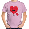 Happy Heart t-shirt in pink