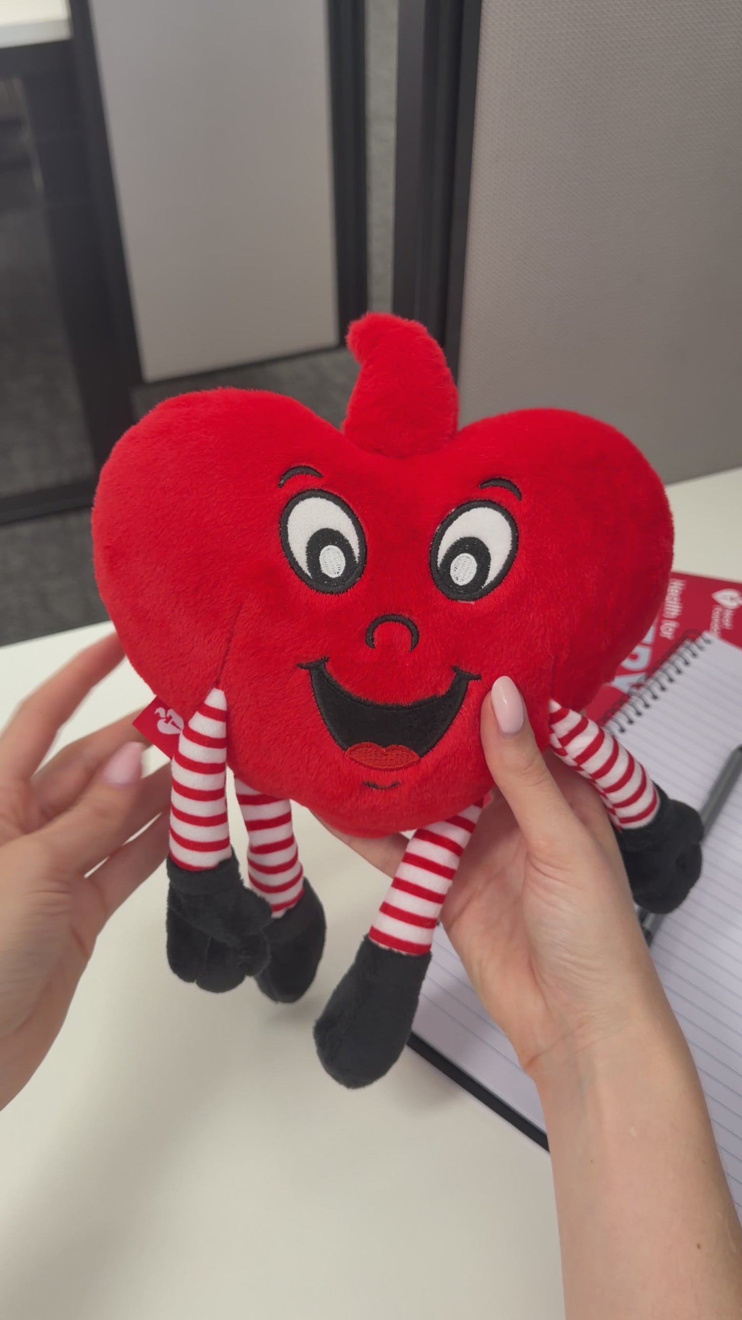 Happy heart - soft toy