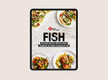 Heart Foundation Fish recipe ebook displayed on  tablet screen