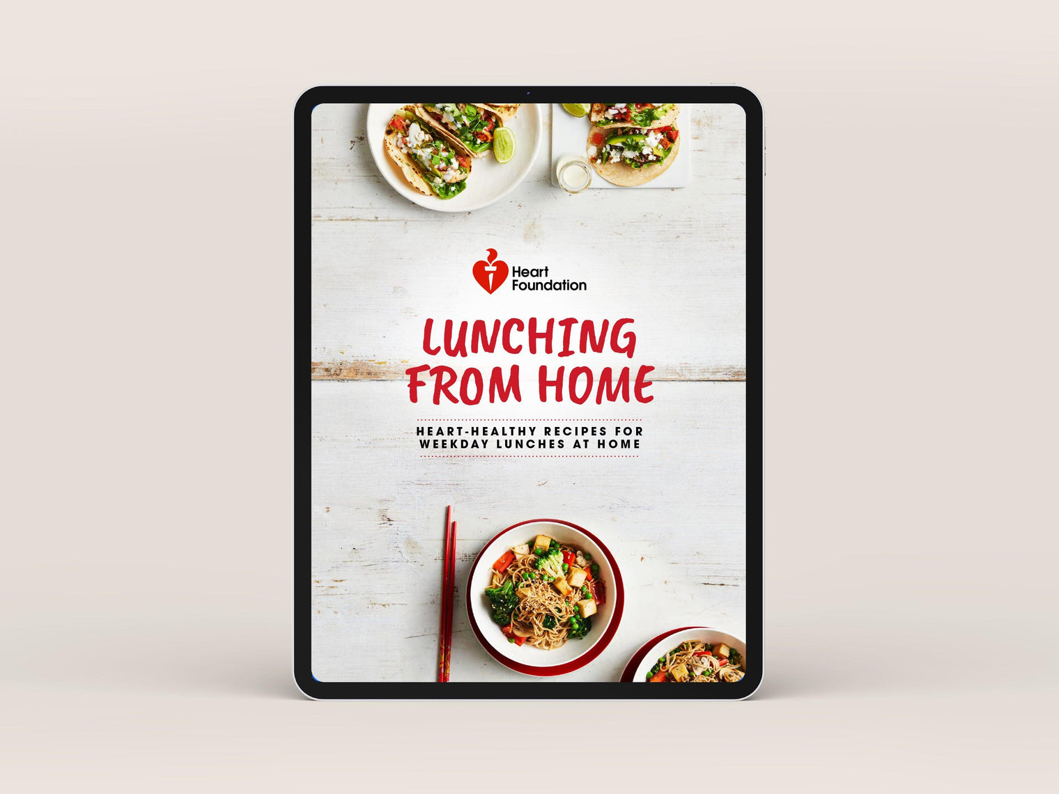 Lunch recipes e-book