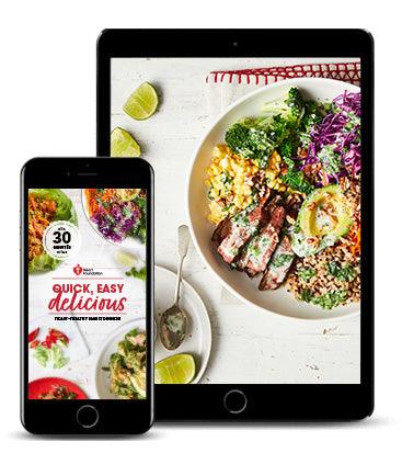 Quick, easy, delicious recipes e-book