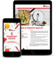 Heart Foundation 5 Ingredient Recipes eBook cover featured on mobile and Chicken & Pumpkin Gnocchi recipe shown on tablet screen